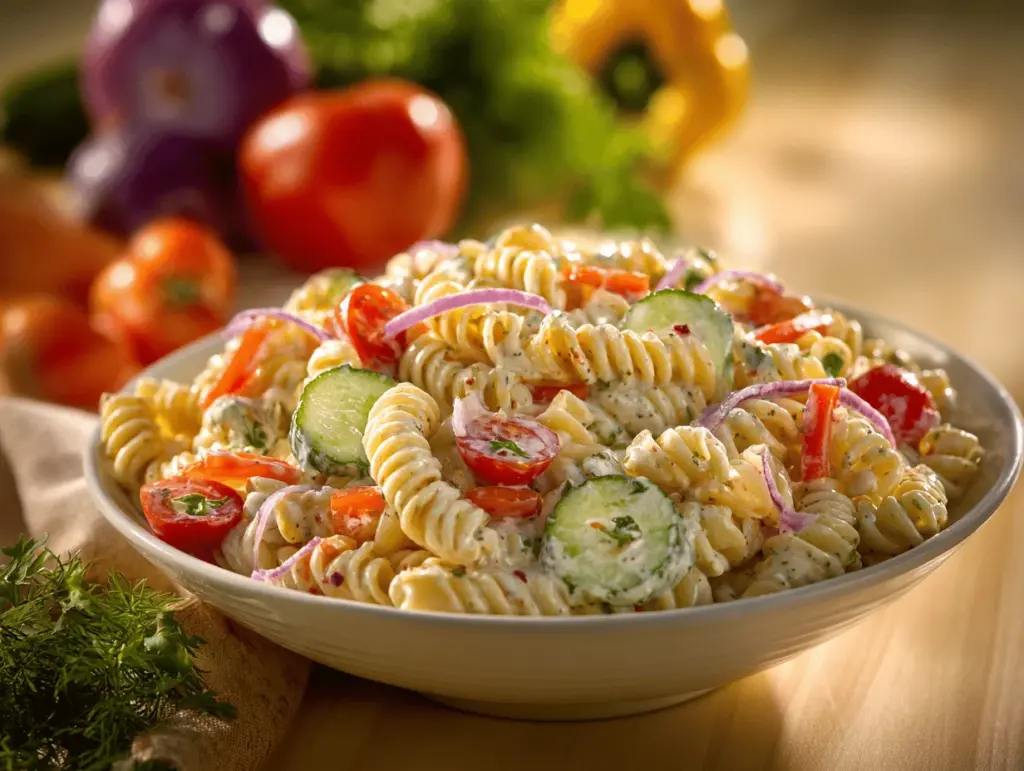 pasta salad recipe - featured image