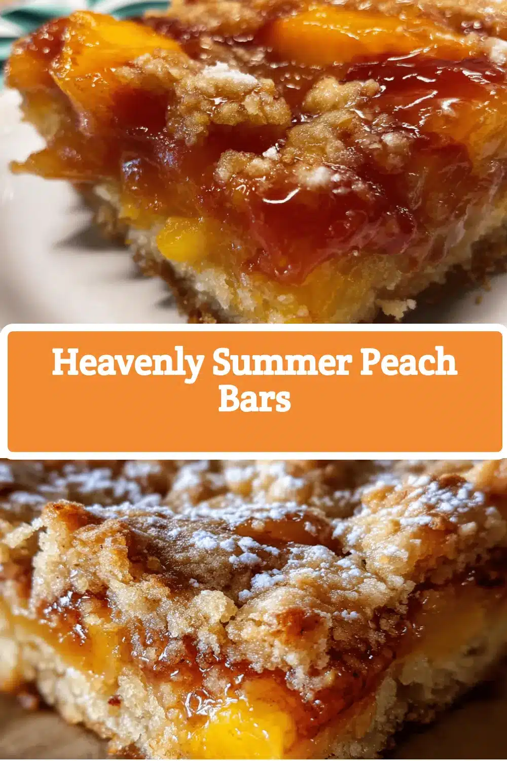 peach bars recipe