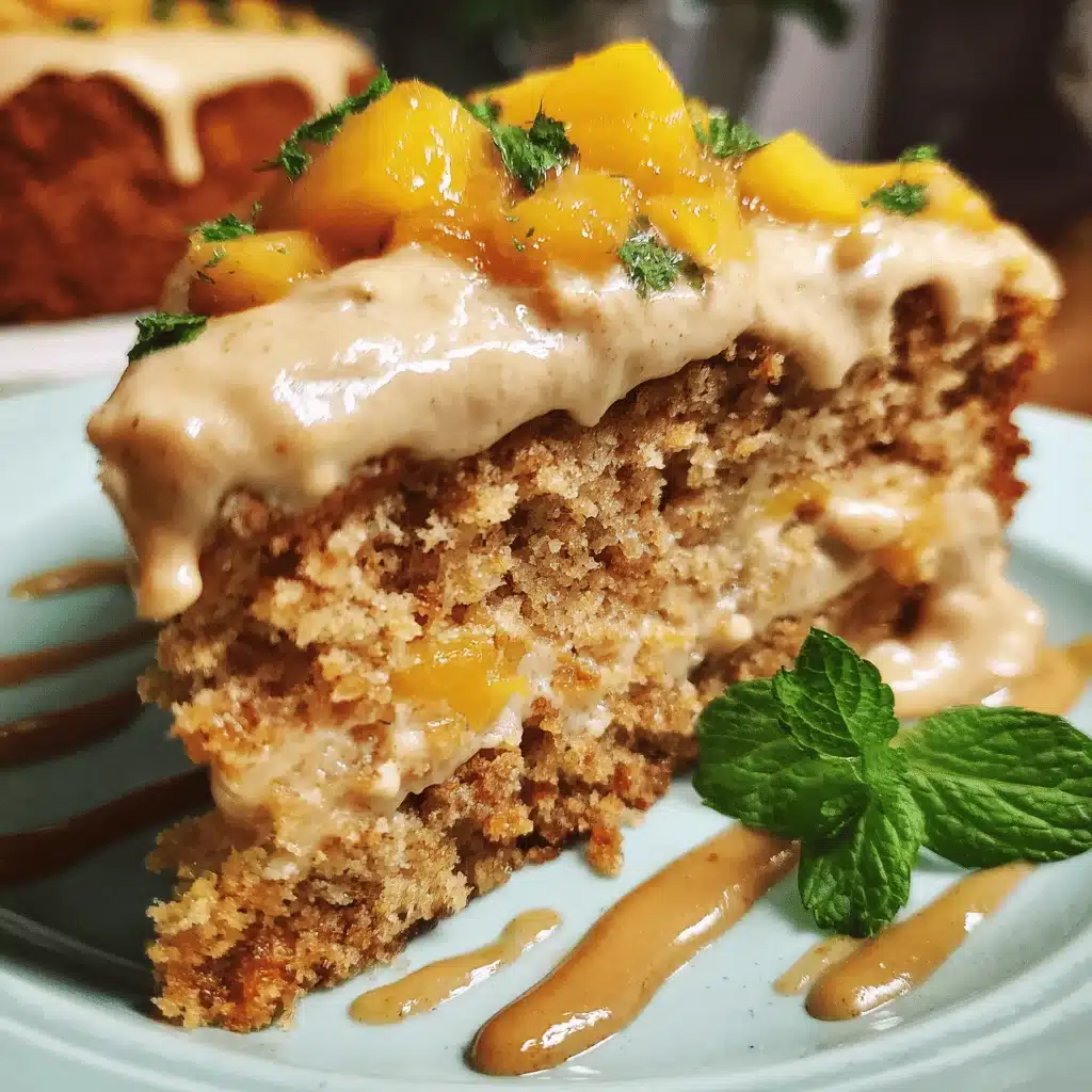 peach cake recipe - featured image