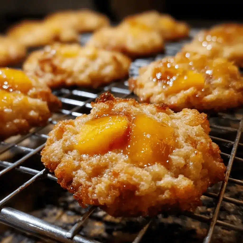 peach cobbler cookies preparation steps