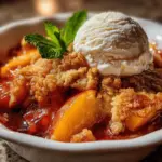 peach cobbler recipe - featured image