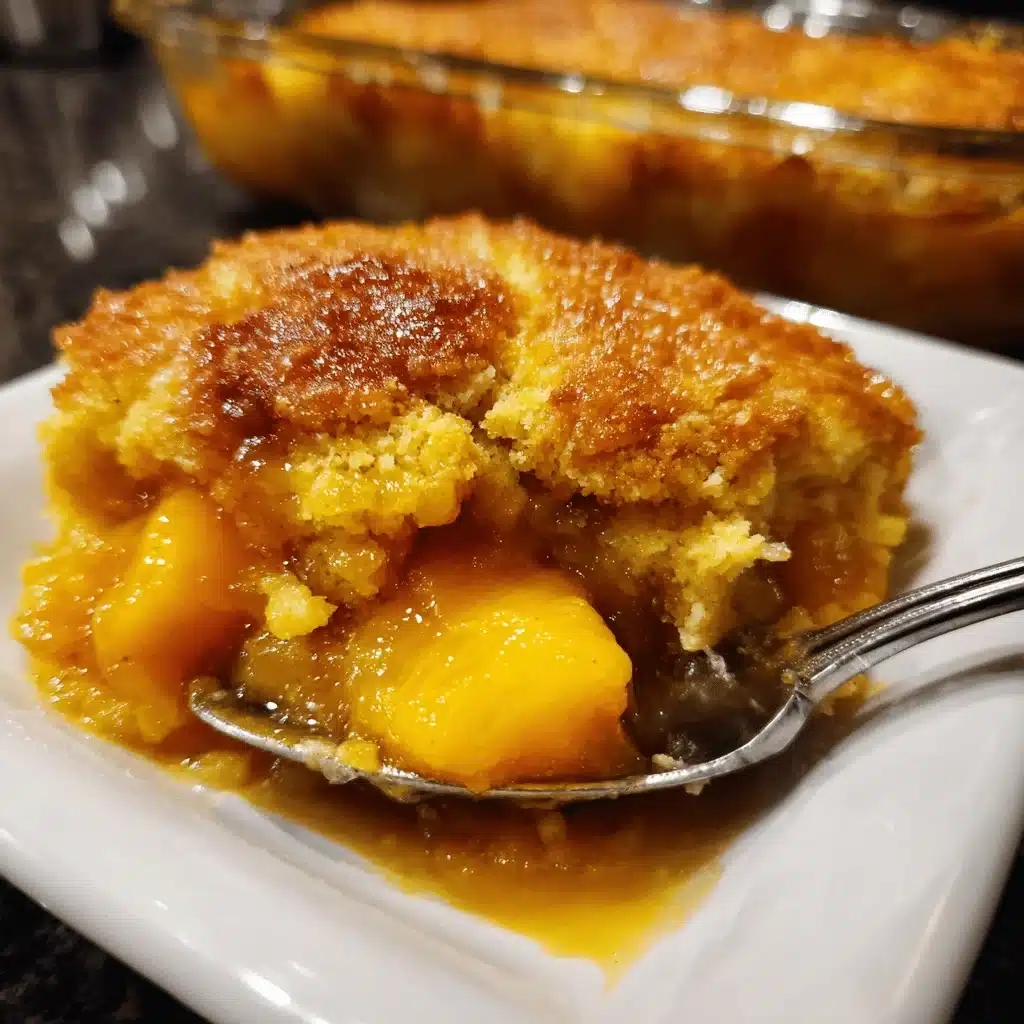 peach cobbler recipe - featured image