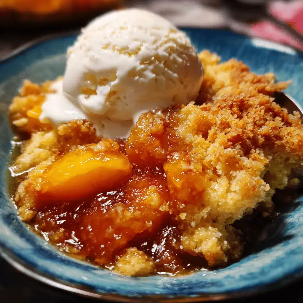 peach cobbler recipe preparation steps