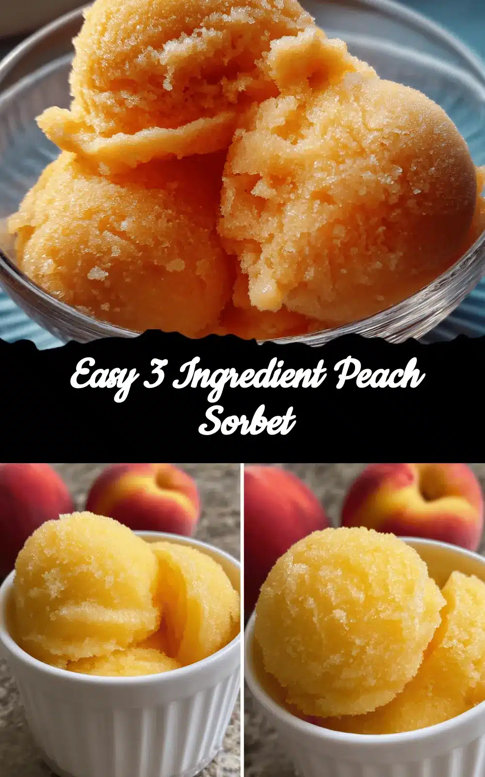 peach sorbet recipe recipe