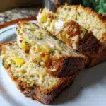 pineapple coconut zucchini bread - featured image