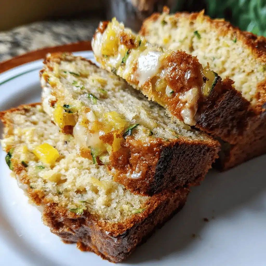 pineapple coconut zucchini bread - featured image