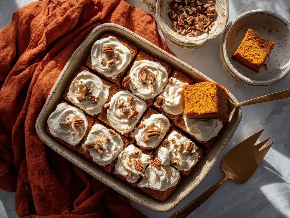 pumpkin bars recipe preparation steps