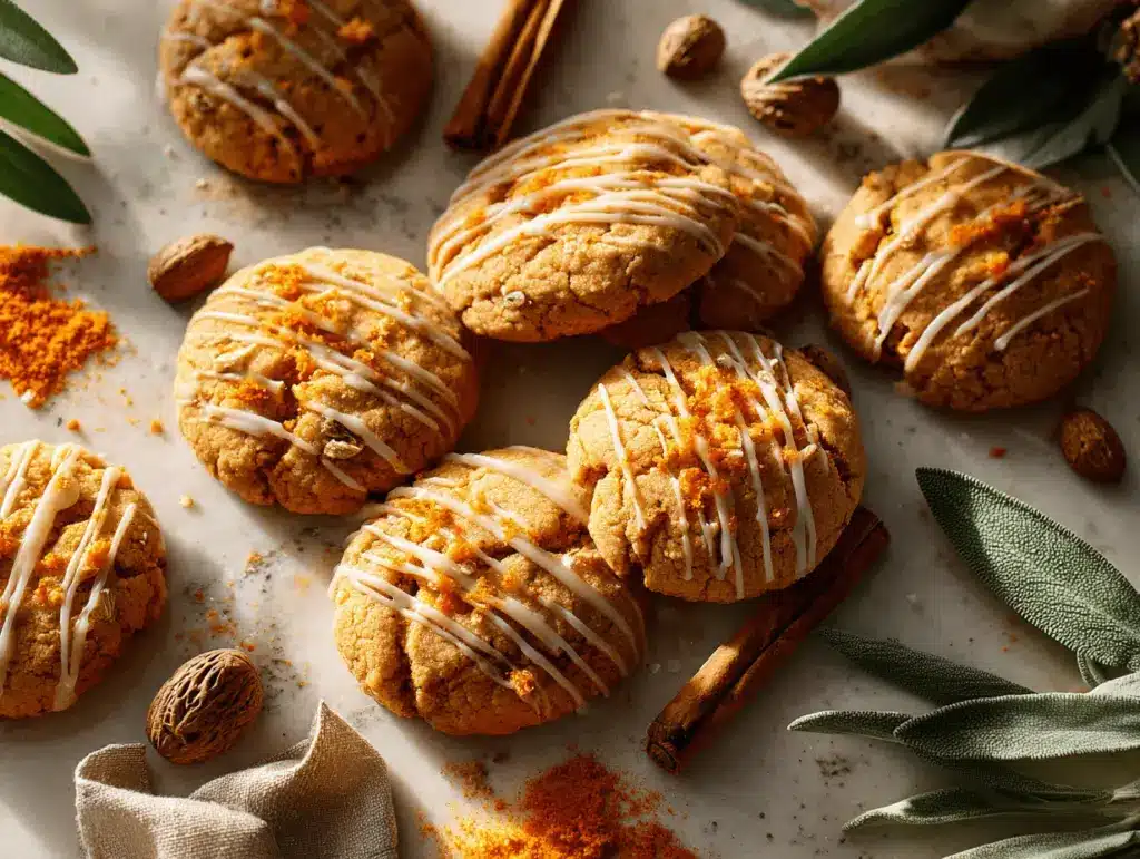 pumpkin cookies recipe - featured image