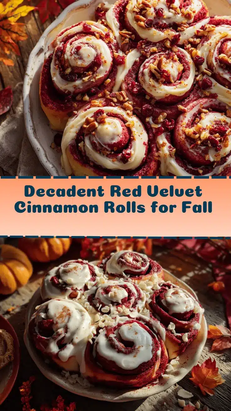 red velvet cinnamon rolls recipe